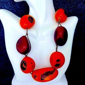 Double-Stringed Aroma Stone Necklace